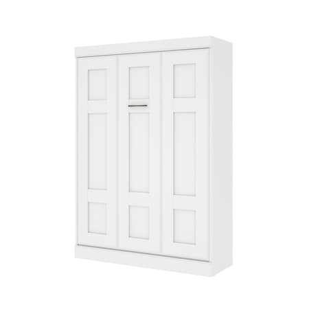 Bestar Edge 60W Full Murphy Bed, White 70183-17